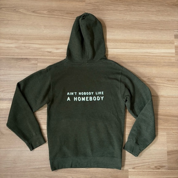 Magnolia Tops - Magnolia Women’s Dark Green Homebody Sweatshirt Hoodie